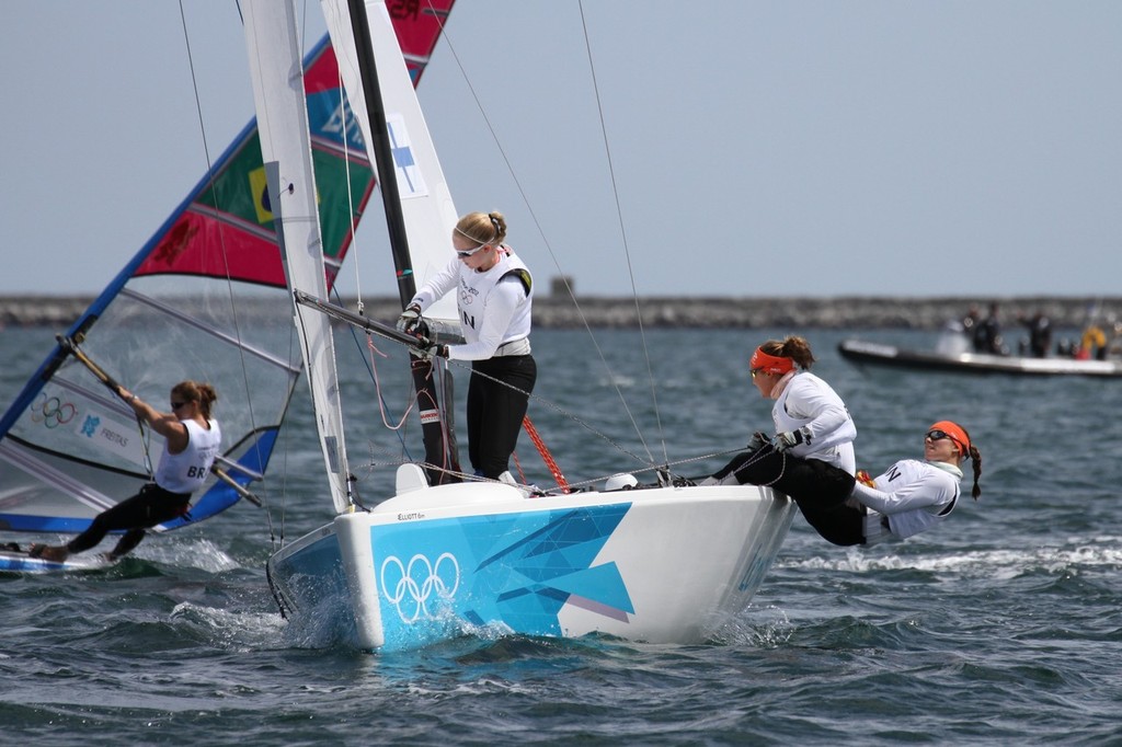 July 28, 2012 Womens Match Racing © Richard Gladwell www.photosport.co.nz
